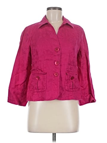 Jones New York Collection 3/4 Sleeve Button-Down Shirt (view 1)