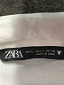 Zara 100% Baumwolle Ivory Long Sleeve Blouse Size L - photo 7