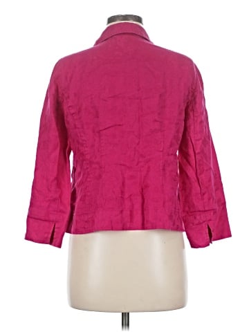 Jones New York Collection 3/4 Sleeve Button-Down Shirt (view 2)