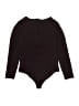 Express Black Burgundy Bodysuit Size L - photo 2