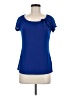 Atelier Blue Short Sleeve Top Size M - photo 1