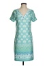 Guy Harvey Paisley Teal Casual Dress Size S - photo 1