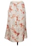 Sage the Label 100% Polyester Floral Ivory Gray Casual Skirt Size M - photo 1
