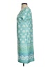 Guy Harvey Paisley Teal Casual Dress Size S - photo 5