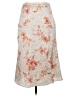 Sage the Label 100% Polyester Floral Ivory Gray Casual Skirt Size M - photo 2
