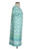 Guy Harvey Paisley Teal Casual Dress Size S - photo 4