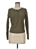 Paper Crane Green Long Sleeve Henley Size M - photo 1