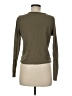 Paper Crane Green Long Sleeve Henley Size M - photo 2