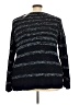 Talbots Marled Stripes Blue Black Long Sleeve Top Size 3X - photo 2
