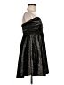Free People Metallic Black Cocktail Dress Size M - photo 4