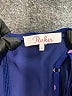 Parker Floral Blue Cocktail Dress Size S - photo 7