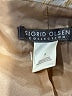 Sigrid Olsen Metallic Gold Silk Blazer Size 8 - photo 6