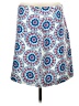 Talbots Print Blue Casual Skirt Size 12 - photo 2