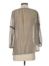 Joie Gray 3/4 Sleeve Blouse Size S - photo 2
