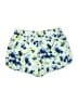 Athletic Works 100% Polyester Floral Blue Shorts Size L - photo 2