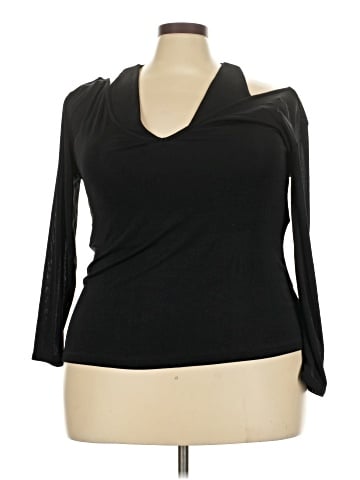 ELOQUII Long Sleeve T-Shirt (view 1)