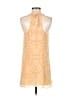 BCBGeneration Paisley Yellow Casual Dress Size S - photo 2