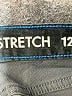 Crewcuts Chevron-herringbone Black Jeans Size 12 - photo 4