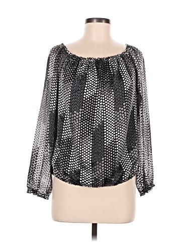 White House Black Market Long Sleeve Blouse (view 1)