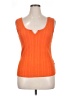 Pilcro Orange Tank Top Size XL - photo 1