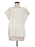 Cato Ivory Short Sleeve Blouse Size M - photo 1
