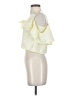 Zara Basic Yellow Sleeveless Blouse Size XS - photo 5