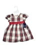Chaps 100% Polyester Plaid Red Dress 12-18 MO / 18 MO - photo 1