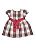 Chaps 100% Polyester Plaid Red Dress 12-18 MO / 18 MO - photo 2