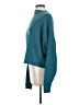 Free People Solid Teal Turtleneck Sweater Size XS - photo 5