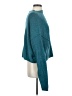 Free People Solid Teal Turtleneck Sweater Size XS - photo 4