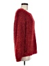 Cato Tweed Red Pullover Sweater Size M - photo 4