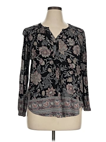 Lucky Brand Long Sleeve Blouse (view 1)