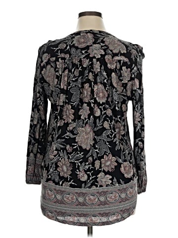 Lucky Brand Long Sleeve Blouse (view 2)