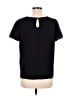 J.Crew Factory Store 100% Polyester Black Short Sleeve Top Size M - photo 2