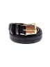 Lands' End 100% Leather Black Leather Belt Size 34 waist - photo 1