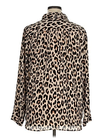 Ann Taylor Long Sleeve Blouse (view 2)