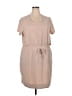 32 Degrees 100% Polyester Solid Tan Casual Dress Size XXL - photo 1