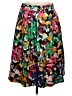 J.Crew Print Green Casual Skirt Size 8 - photo 2