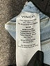 Vince. Stripes Blue Long Sleeve Button-Down Shirt Size M - photo 8