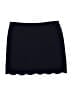 Coral Bay Solid Black Blue Formal Skirt Size L - photo 2