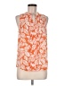 41Hawthorn 100% Polyester Orange Sleeveless Blouse Size M - photo 1