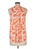 41Hawthorn 100% Polyester Orange Sleeveless Blouse Size M - photo 2