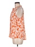 41Hawthorn 100% Polyester Orange Sleeveless Blouse Size M - photo 5