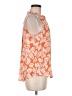 41Hawthorn 100% Polyester Orange Sleeveless Blouse Size M - photo 4