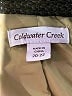 Coldwater Creek Tweed Green Blazer Size 20 - photo 6