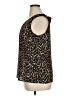 Ann Taylor LOFT 100% Polyester Brown Sleeveless Blouse Size XL - photo 5