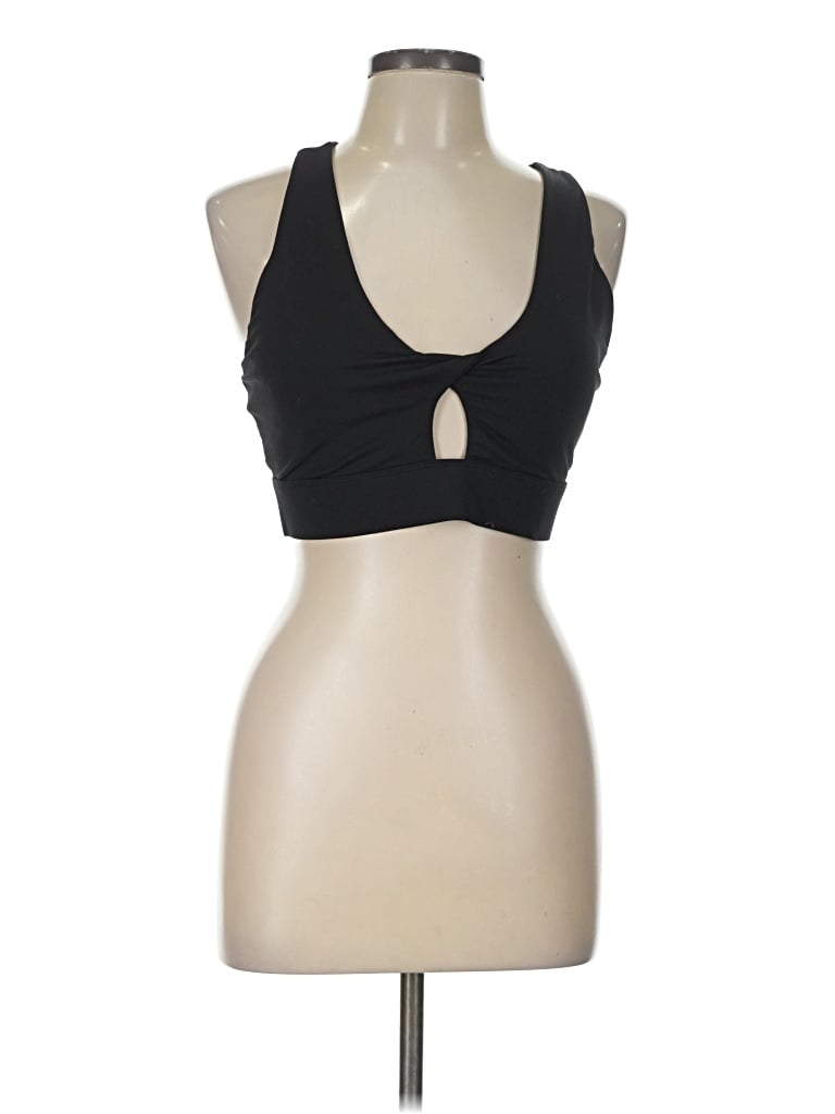 Pre-owned Fabletics Sports Bra In Black