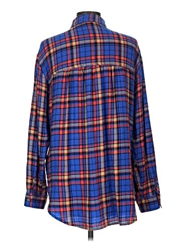 Pilcro Long Sleeve Button-Down Shirt (view 2)