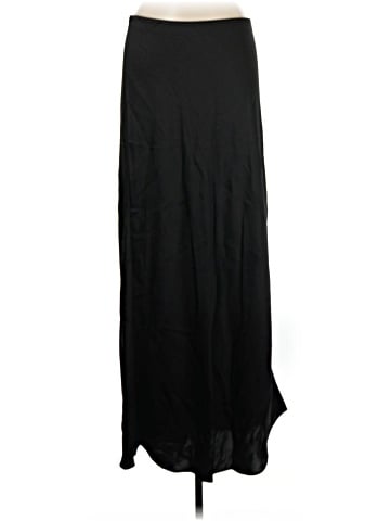Madewell Satin Maxi Slip Skirt (view 1)