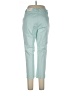 Ann Taylor Color Block Teal Casual Pants Size 10 Petite - photo 2